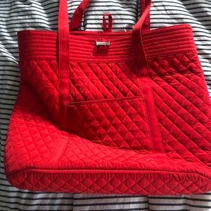 Vera Bradley Travel tote red